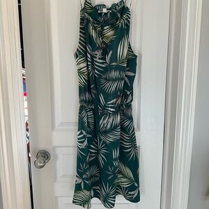 Bb Dakota green floral dress
